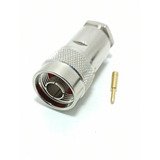 Conector Comunicaciones N Macho Rg58