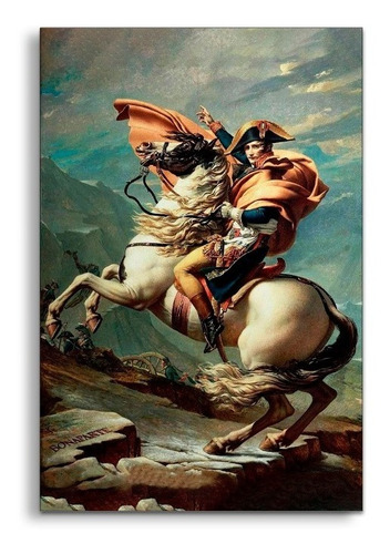 Cuadro Decorativo Napoleon Bonaparte Pintura Jd-0693 G