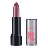 Batom Vegano Matte Lips Cor Marsala 3,8g Vult