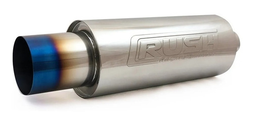 Mofle Escape Deportivo Rush Racing Exhaust R-201 N1