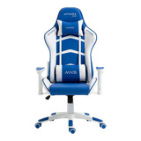 Cadeira Gamer Mymax Mx5 Mgch-mx5/blmr Branco/azul Marinho Material Do Estofamento Couro Sintético