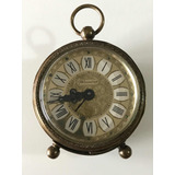 Reloj Despertador Vintage A Cuerda Marca Blessing Aleman