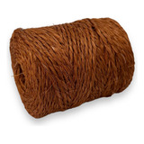 Barbante Fio De Sisal 2mm 250g 75 Metros - Cor Ferrugem