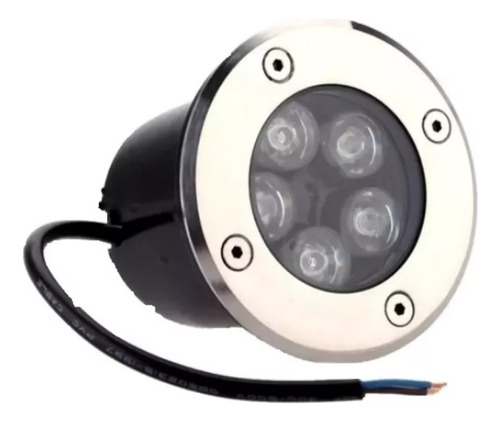 Kit 10 Balizador Solo Led 5w Branco Quente 3000k 10cm