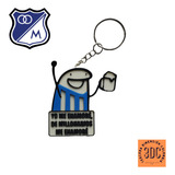 Llavero Flork Millonarios