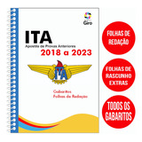 Apostila Ita Instituto Aeronáutica Provas Antigas Anteriores De 2018 A 2023 Com Gabaritos E Folhas De Redação