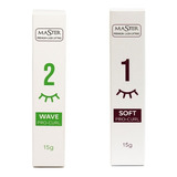 Kit Master Lash Lifting Passo 1 Soft E Passo 2 Wave Pro Curl