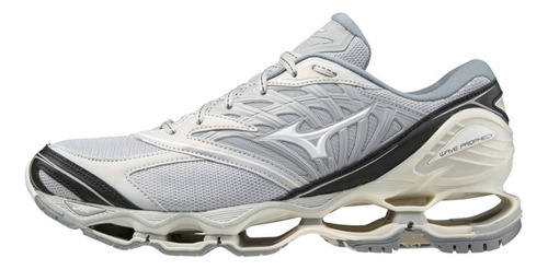 Tênis Mizuno Wave Prophecy Ls Cinza E Branco