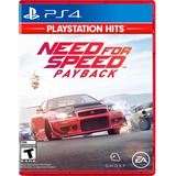 Need For Speed Payback Ps4 Nuevo Sellado En Español