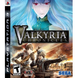 Juego Ps3 Valkyria Chronicles Formato Fisico Barrio Flores