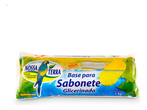 Kit Base Glicerinada Perolada Para Sabonete Nossa Terra 10kg