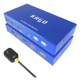 8k Hdmi Kvm Switch 2 Port - 3 Usb 3.0 Selecter For 2 Co...