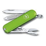 Navaja Victorinox Classic Cellidor Colors Collection 7usos Color Smashed Avocado