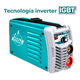 Soldadora Inverter Industrial Igtb 10-130ah + 4pzas Total Color Verde