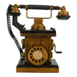 Telefone Cofrinho Decorativo Antigo Estilo Retrô Vintage 23c