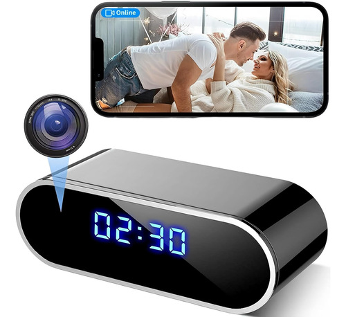 Akbuon Reloj De Cámara Oculta Hd 1080p Cámara Espía Wifi Min