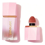Sheglam Color Bloom Dayglow Liquid Blush Shimmer Finish Tono Del Maquillaje Risky Bussines