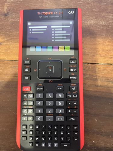 Calculadora Texas Ti-nspire Cx Ii-t Cas