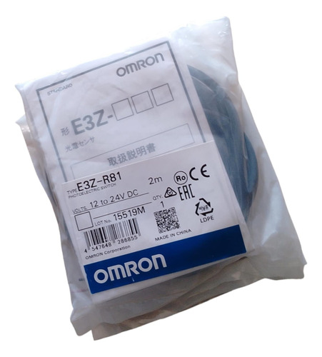 Omron E3z-r81 Sensor Fotoeléctrico Retroflectivo Pnp