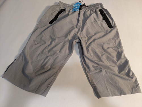 Nwt Magcomsen Men's Workout/running Shorts Zipper Pockets 