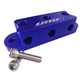 Suporte De Sensor Ps10 Aluminio Billet 3 Vias Azul Unq1