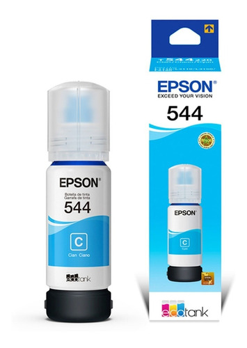 1 Botella Tinta 544 Original Epson Para L3150 L3160 L5190