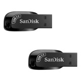 Super Kit 2 Pendrive 64gb Sandisk Usb 3.0 Ultra Shift 