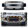 Parrilla Frontal Ford F150 2018-20 Luces Led Ambar Ford F-150