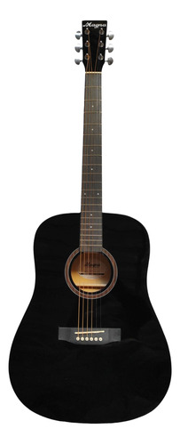 Guitarra Acustica Texana Magna M-87-bk Negra