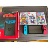 Nintendo Switch 1ra. Generación + 3 Juegos Físicos