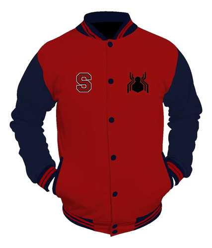 Chamarra Varsity Spiderman Mcu