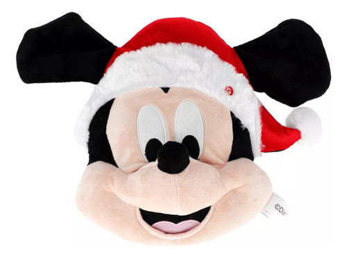 Peluche Navidad Animado Mickey Mouse 30 X 39 Cm Disney