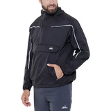 Campera Anorak Montagne Rompeviento Liviana Bolsillo Capucha