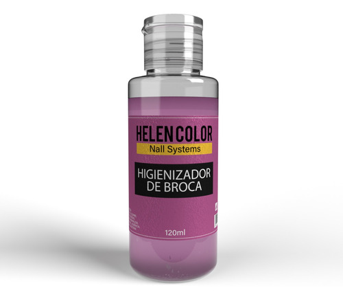 Solução Multi Clean Higienizador Broca Manicure Helen Color