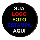 Mousepad Redondo Sua Logo Foto Estampa Aqui Personalizado