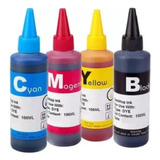 Tintas Para Impresoras De  Sistema Continuo  Combo 4 100ml