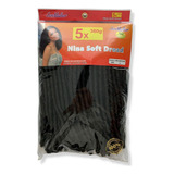 Apliques De Cabelo Fibra Sintética Cabelo Cacheado Crochet Braid Nina Softex Estilo Crochet Braid Fio A Fio Penteados Peruca Lace Mega Hair, 4 Chocolate De 70cm