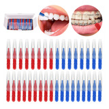 Juego De Cepillo De Dientes Interdental C/hilo Dental, 50 Pz