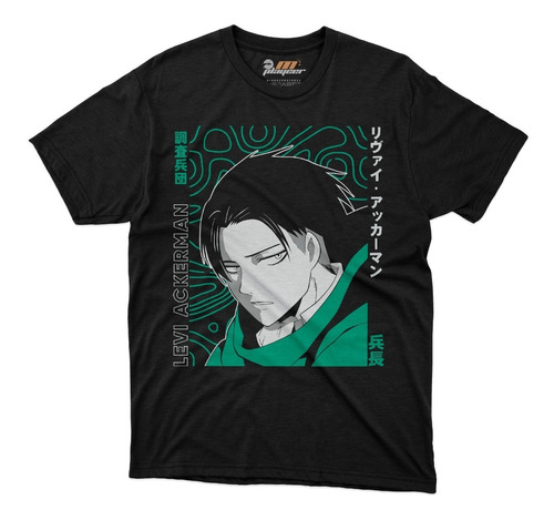 Playera Attack On Titan Capitan Levi Legion Exploracion