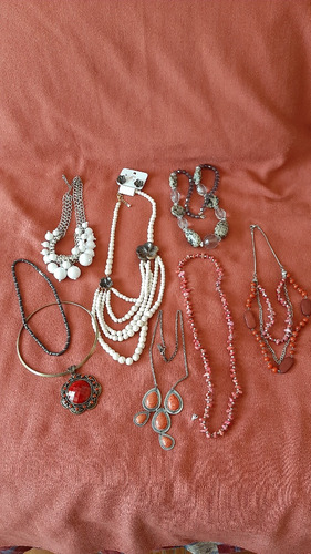 Lote Collares Impecables Tal Cual La Foto Precio Es Por Todo