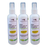 Pack 3 Repelente Mosquitos E Insectos De Citronela Natutal