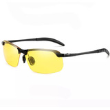 Óculos Polarizado Sol Uv400 Visão Noturna Lente Amarela E167