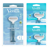 Combo Gillette Venus Essential Care Máquina De Afeitar + Rep