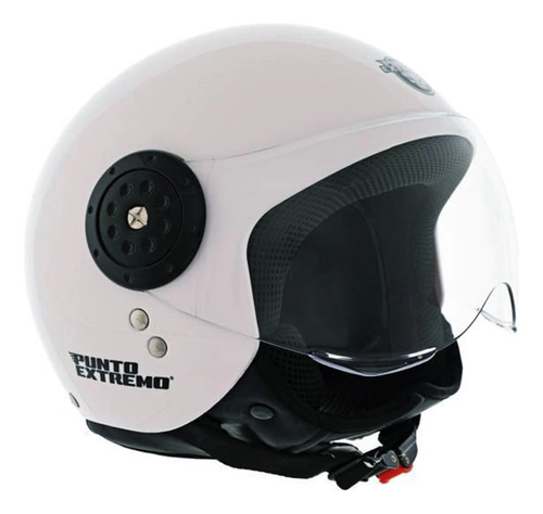 Casco Moto Abierto Con Visor Punto Extremo Xr611 Ym611