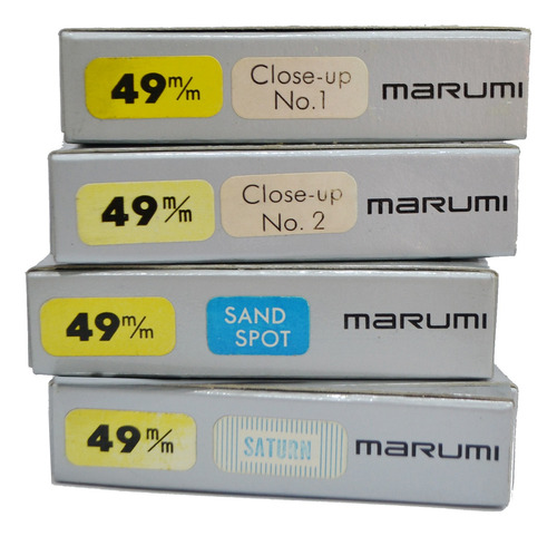 Filtros Marumi 49mm Close Up +1, +2 - Cross -  Spot - Saturn