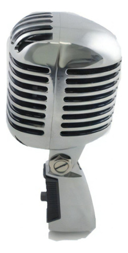 Microfono Soundtrack Pro836 Alambrico Retro Plata