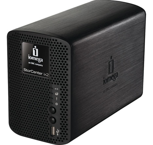 Nas Iomega Ix2-200 Storcenter Disco De Red + 2hd X500gb