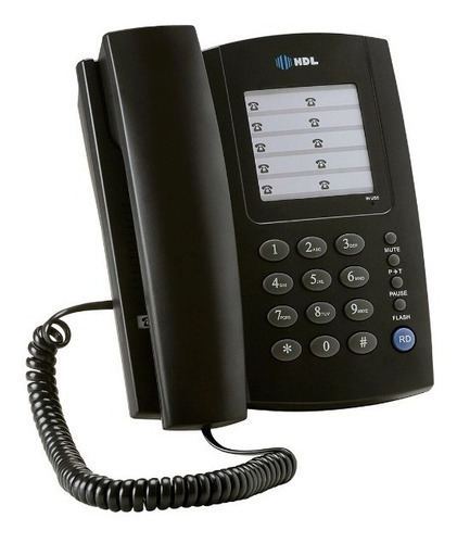 Interfone Hdl Centrixfone M De Mesa/parede Preto Cor Preto