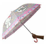Paraguas De Hello Kitty Sombrilla Traslúcida