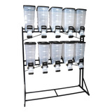 Dispenser De Ração Standard Black 10 X 40 Litros - Durabox